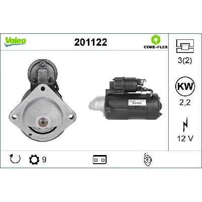 Starter VALEO VAL201122 IC-G0OM91