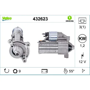 Starter VALEO VAL432623 IC-C11518