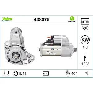 Starter VALEO VAL438075 IC-C114C2