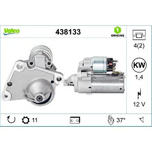 Starter VALEO VAL438133 IC-C114D8