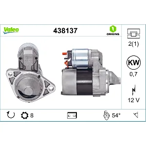Starter VALEO VAL438137 IC-C11509