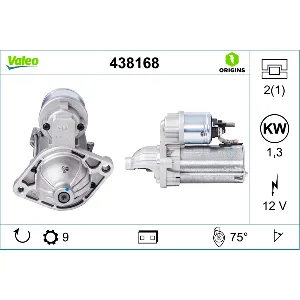 Starter VALEO VAL438168 IC-C114EA
