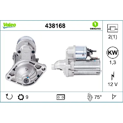 Starter VALEO VAL438168 IC-C114EA
