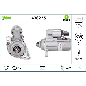 Starter VALEO VAL438225 IC-C57D85
