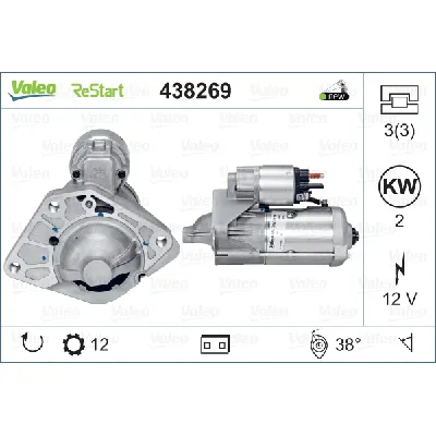 Starter VALEO VAL438269 IC-E20E9F