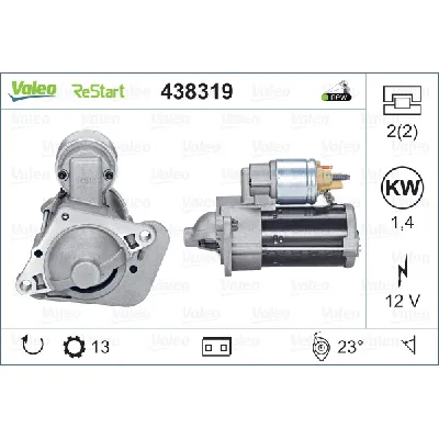 Starter VALEO VAL438319 IC-G0OVBD