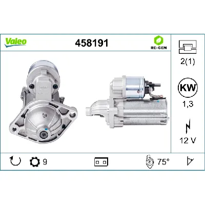 Starter VALEO VAL458191 IC-C07BD1