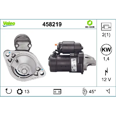 Starter VALEO VAL458219 IC-BE6BFC