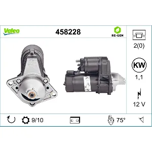 Starter VALEO VAL458228 IC-BE6C01