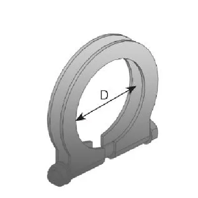 Stezni element, izduvni sistem DINEX DIN28875 IC-9B3EE8