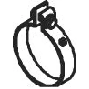 Stezni element, izduvni sistem DINEX DIN49916 IC-A366D6