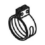 Stezni element, izduvni sistem DINEX DIN50916 IC-280383