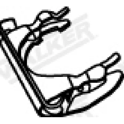 Stezni element, izduvni sistem WALKER WALK80513 IC-C5A77A