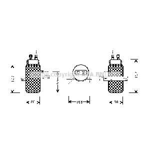 Sušač, klima-uređaj AVA COOLING SBD043 AVA IC-G0RK5X