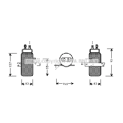 Sušač, klima-uređaj AVA COOLING SBD043 AVA IC-G0RK5X