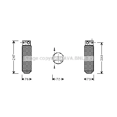 Sušač, klima-uređaj AVA COOLING SCD014 AVA IC-G0RK8D