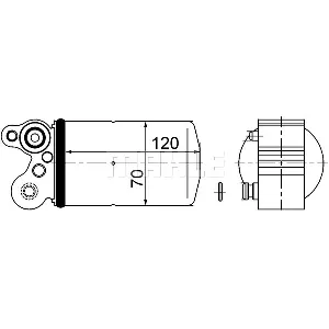 Sušač, klima-uređaj MAHLE AD 101 000S IC-G0LMZ5