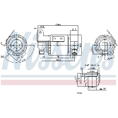 Sušač, klima-uređaj NISSENS NIS 95109 IC-9D29DE