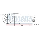 Sušač, klima-uređaj NISSENS NIS 95134 IC-9D29EB