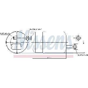 Sušač, klima-uređaj NISSENS NIS 95134 IC-9D29EB