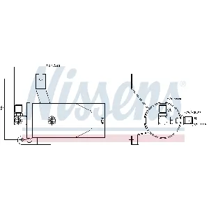 Sušač, klima-uređaj NISSENS NIS 95202 IC-9D2A23