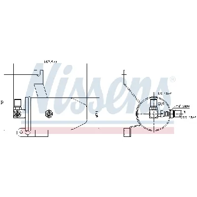 Sušač, klima-uređaj NISSENS NIS 95202 IC-9D2A23