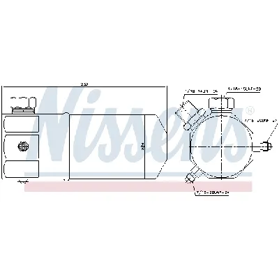 Sušač, klima-uređaj NISSENS NIS 95309 IC-9D2A75