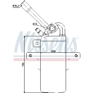 Sušač, klima-uređaj NISSENS NIS 95331 IC-A95E34
