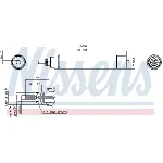 Sušač, klima-uređaj NISSENS NIS 95336 IC-A95E31