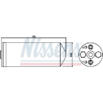 Sušač, klima-uređaj NISSENS NIS 95345 IC-A7F2D7