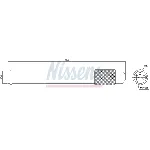 Sušač, klima-uređaj NISSENS NIS 95360 IC-A95E21