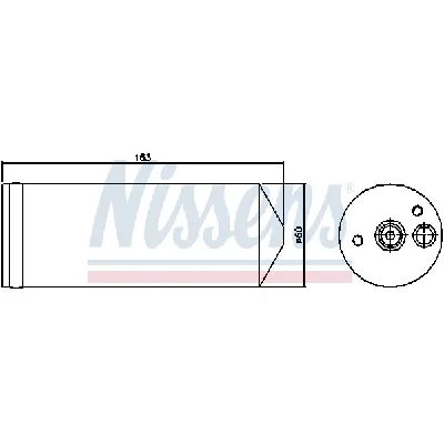 Sušač, klima-uređaj NISSENS NIS 95362 IC-A95E20