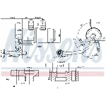 Sušač, klima-uređaj NISSENS NIS 95384 IC-A95E0E