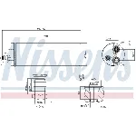 Sušač, klima-uređaj NISSENS NIS 95386 IC-A95E0C