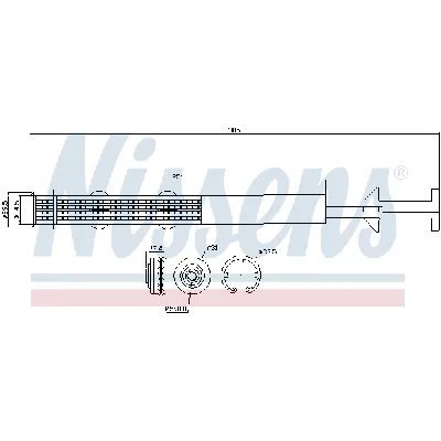 Sušač, klima-uređaj NISSENS NIS 95403 IC-A95DFD