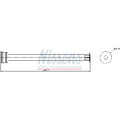 Sušač, klima-uređaj NISSENS NIS 95404 IC-A95DFC