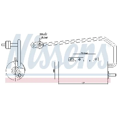 Sušač, klima-uređaj NISSENS NIS 95409 IC-AFE4ED