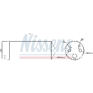 Sušač, klima-uređaj NISSENS NIS 95413 IC-B65CCD