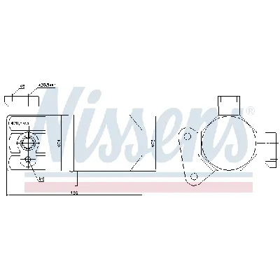 Sušač, klima-uređaj NISSENS NIS 95432 IC-B443F0