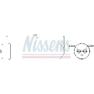 Sušač, klima-uređaj NISSENS NIS 95440 IC-C0ECB2