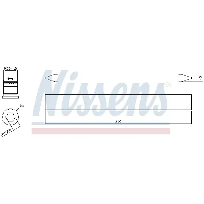 Sušač, klima-uređaj NISSENS NIS 95450 IC-C546B2