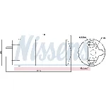 Sušač, klima-uređaj NISSENS NIS 95462 IC-C546E3
