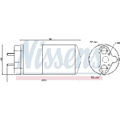 Sušač, klima-uređaj NISSENS NIS 95462 IC-C546E3