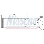 Sušač, klima-uređaj NISSENS NIS 95477 IC-CF748E