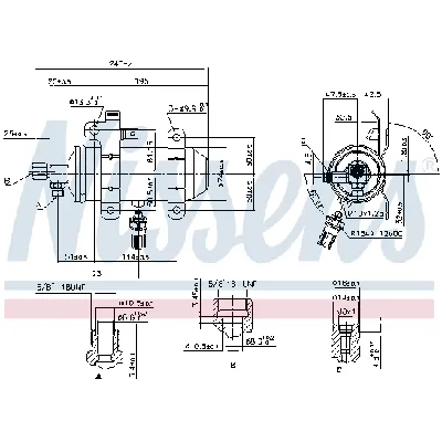Sušač, klima-uređaj NISSENS NIS 95509 IC-D9C832