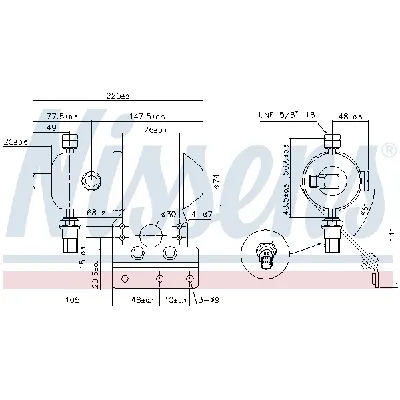 Sušač, klima-uređaj NISSENS NIS 95521 IC-D74781