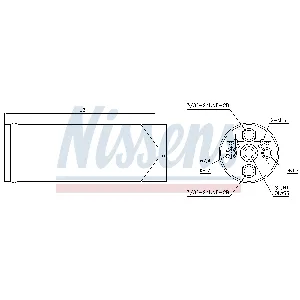 Sušač, klima-uređaj NISSENS NIS 95523 IC-D9C835