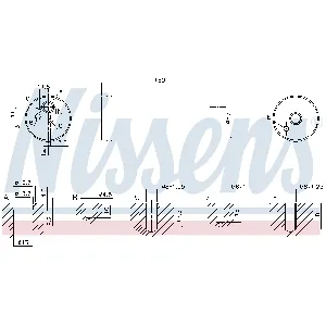 Sušač, klima-uređaj NISSENS NIS 95524 IC-D9C837