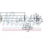 Sušač, klima-uređaj NISSENS NIS 95601 IC-E0B7B3