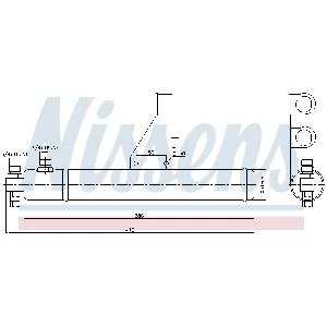 Sušač, klima-uređaj NISSENS NIS 95606 IC-E233F8